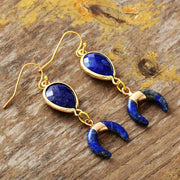 Brincos de Lapis-Lazuli ecomboutique167