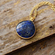 Colar "intenso" em Lapis-Lazuli ecomboutique167