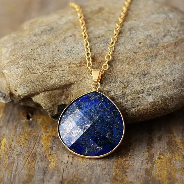 Collier "Intense" en Lapis-lazuli