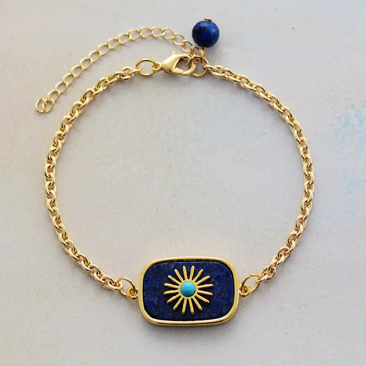 Pulseira "Amuleto" em Lapis-Lazuli ecomboutique167