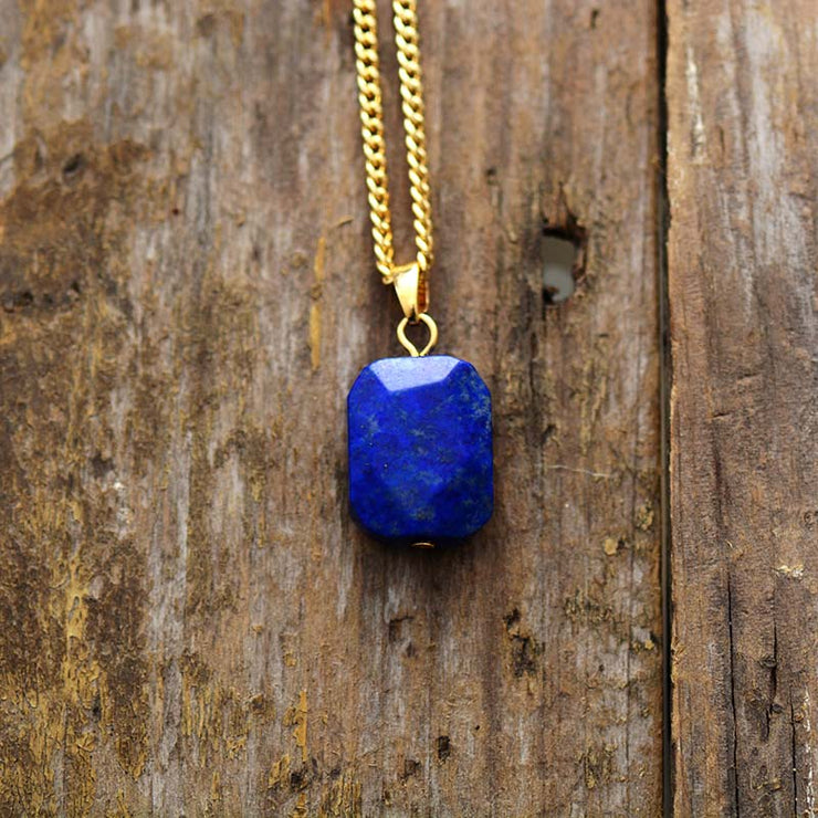 Colar "Honestidade" em Lapis-Lazuli ecomboutique167